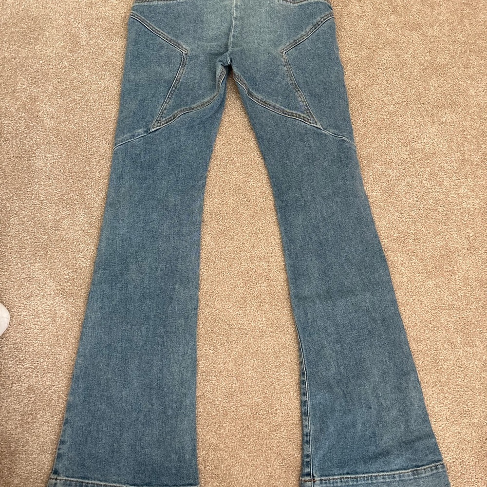 REVICE Light Blue Flare Jeans